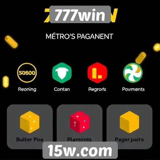 Métodos de pagamento disponíveis no 777win